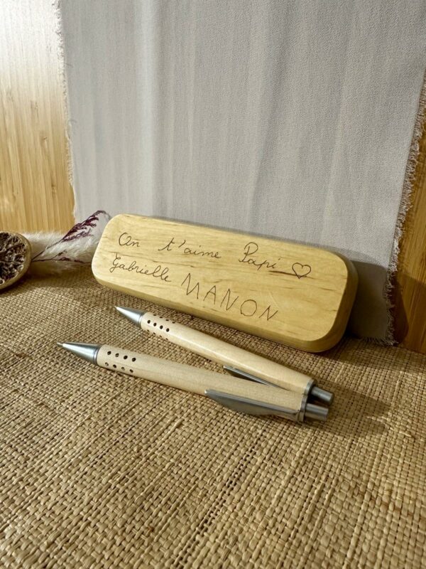Coffret stylo et porte-mine personnalisé