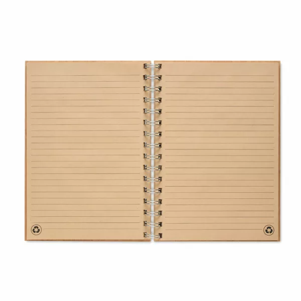 Cahier A5 - Couverture en bois personnalisable – Image 3