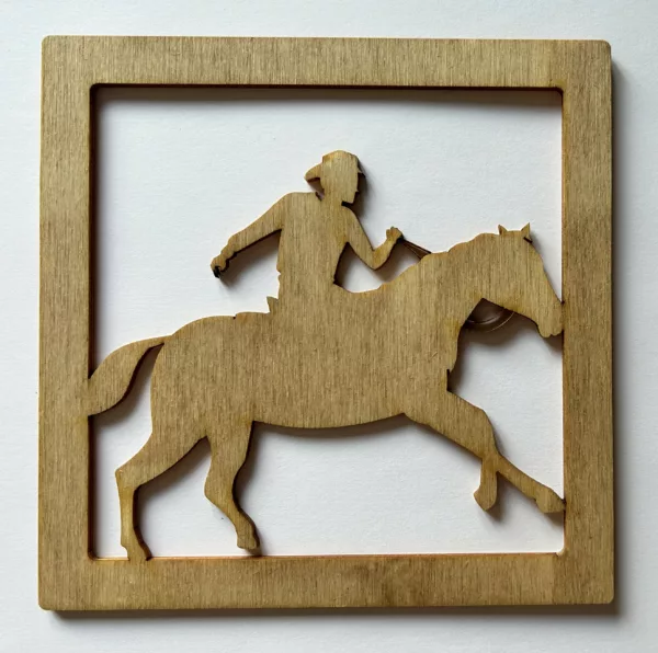 Equitation garçon - Tableau à personnaliser