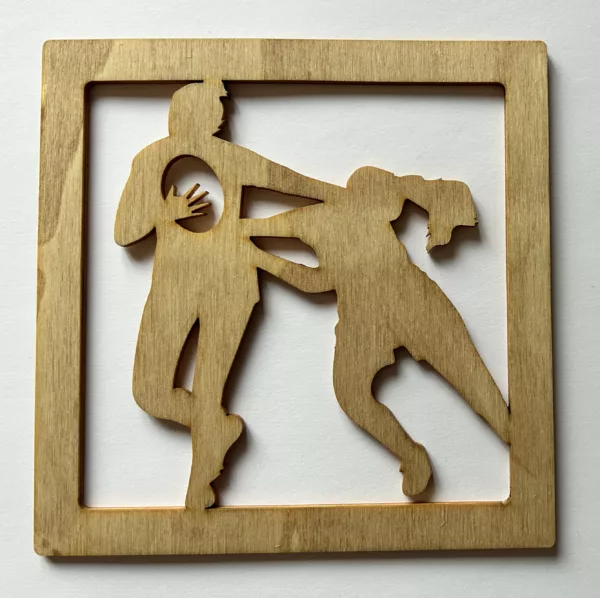 Rugby fille - Tableau à personnaliser