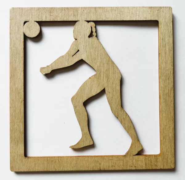 Volley fille - Tableau à personnaliser