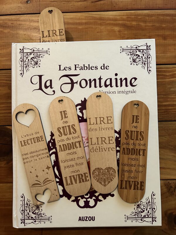 Marque page en bois personnalisé – Image 4