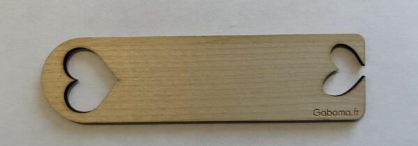 Marque page en bois personnalisé – Image 3